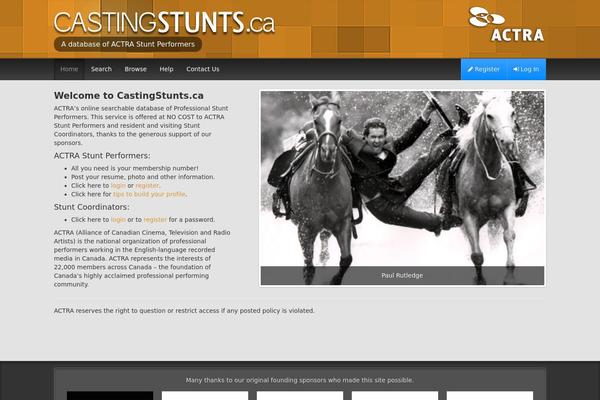Cs theme site design template sample