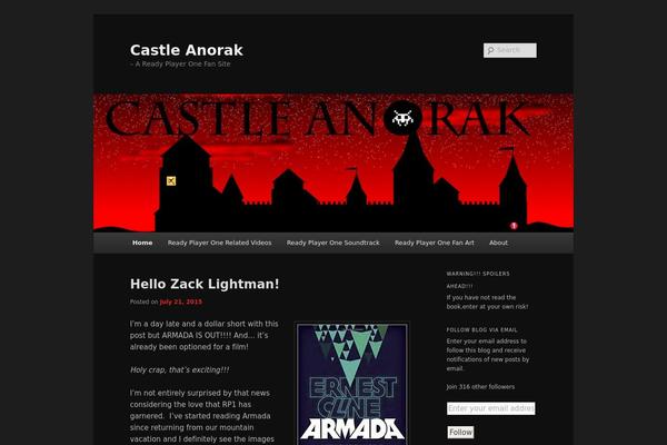 castleanorak.com site used Wortex Lite
