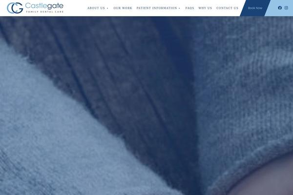 OnePress theme site design template sample