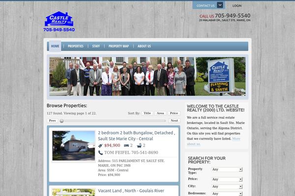 Site using WP-Property - WordPress Powered Real Estate and Property Management plugin