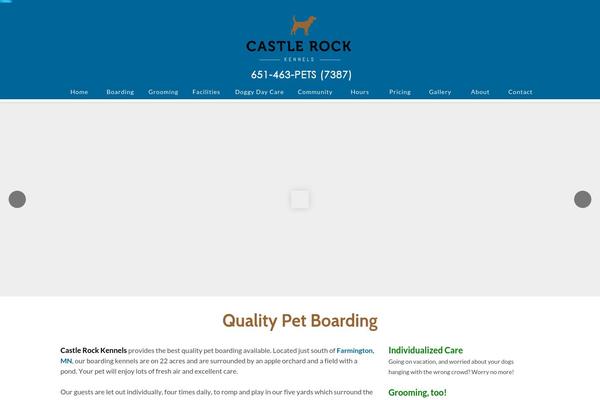 Patricia theme site design template sample