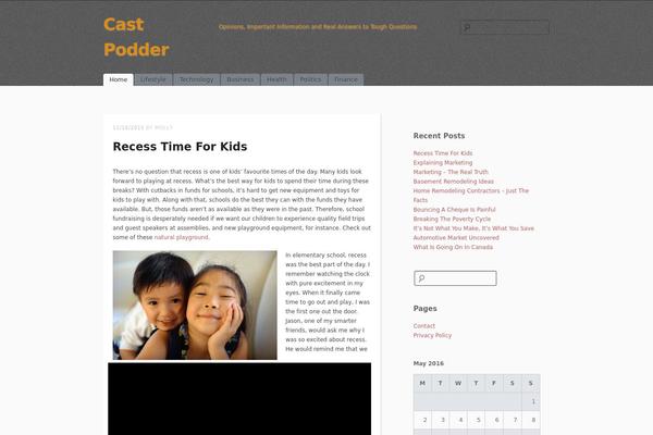 Velox theme site design template sample