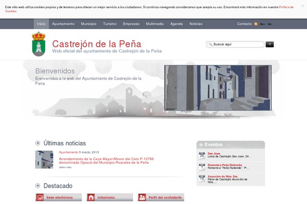 Site using Cartograf Cookie filter plugin