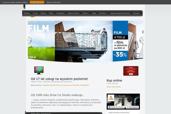 Brooklyn theme site design template sample