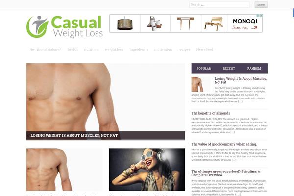 Yegor theme site design template sample