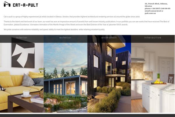 Ronneby theme site design template sample
