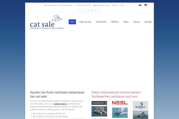 The7 theme site design template sample