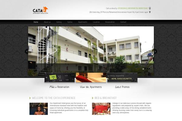 cataapartmenthotel.com site used Welcome Inn Parent