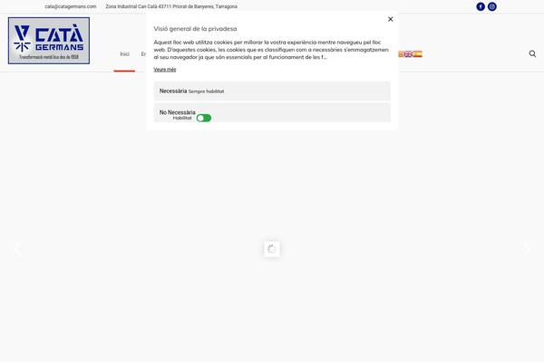 Site using Cmsmasters-mega-menu plugin