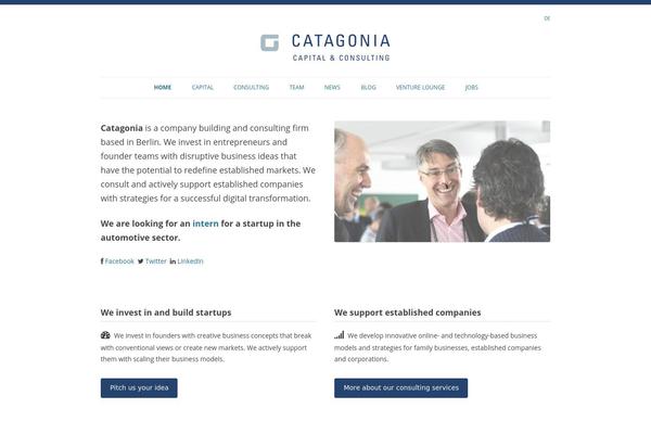 Site using Widgets on Pages plugin
