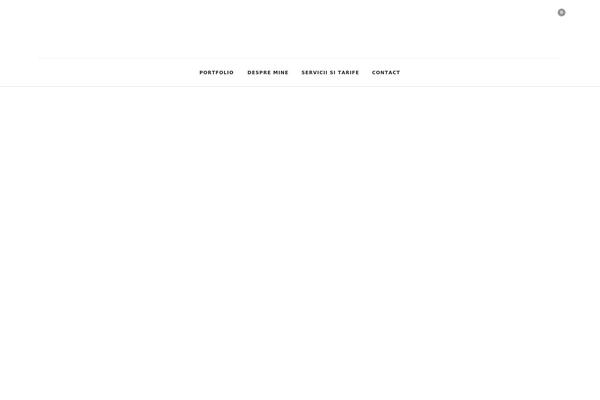 Photography theme site design template sample