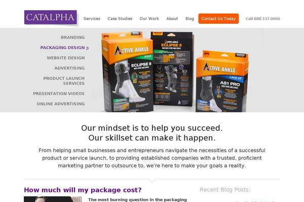 catalpha.com site used Ultra