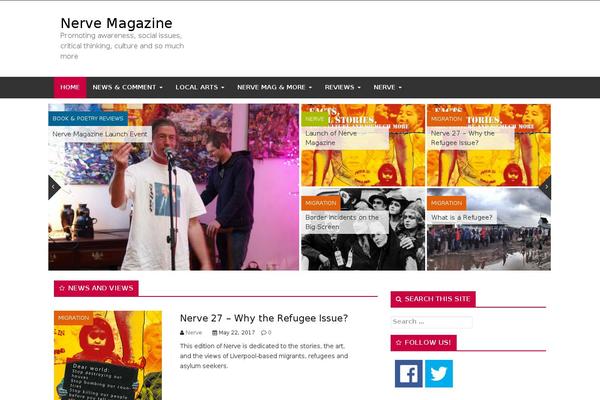Envince theme site design template sample