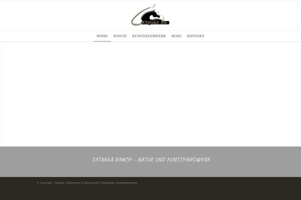 Enfold theme site design template sample