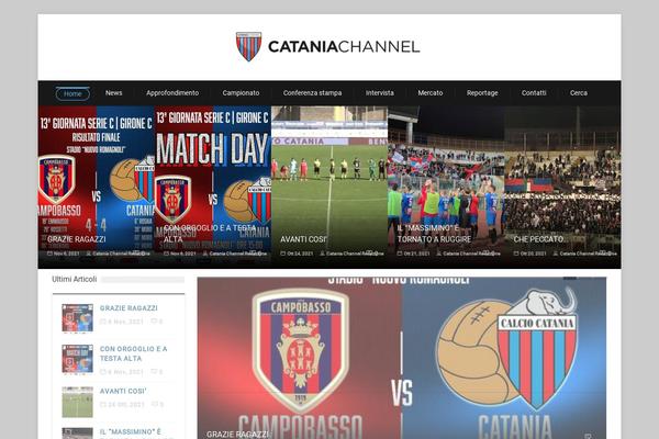 cataniachannel.com site used Sevenmag-child