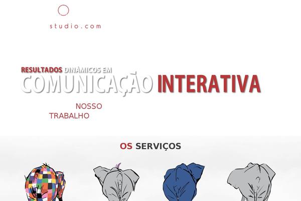 Onepage theme site design template sample
