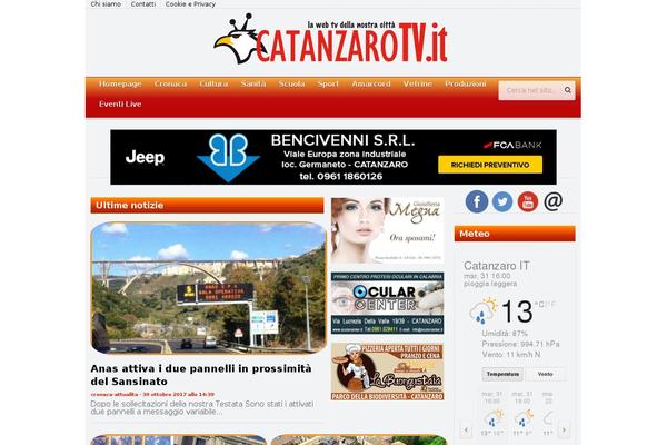 MH Magazine theme site design template sample