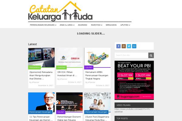 MagXP theme site design template sample