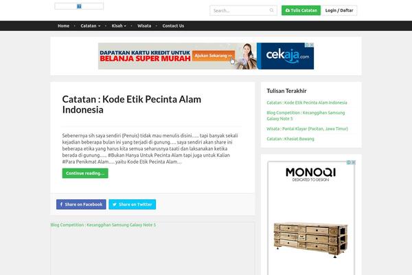 Site using WordPress prettyPhoto plugin