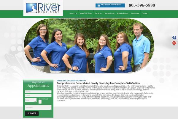 Divi Child theme site design template sample