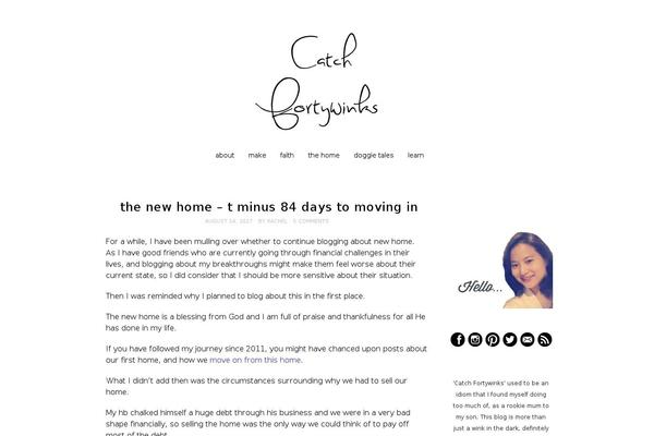 Site using Simple Social - Sharing Widgets & Icons plugin