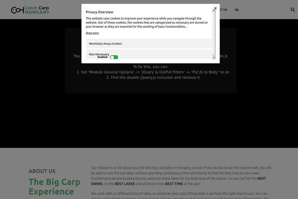 Site using Modeltheme-framework plugin
