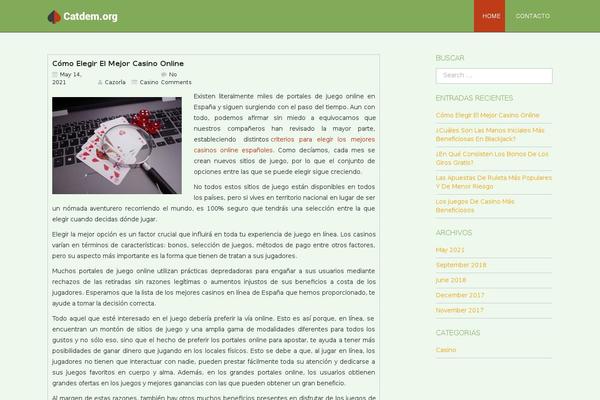catdem.org site used Avocation