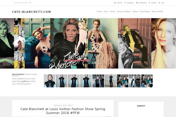 cate-blanchett.com site used Sin21-wp27