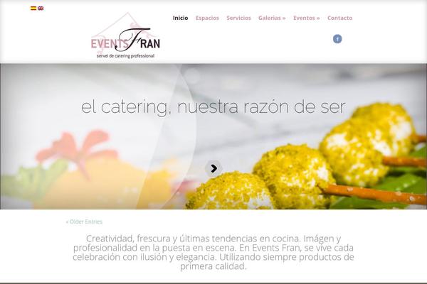 Fable theme site design template sample