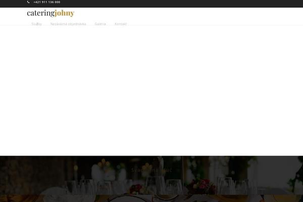Impreza Child theme site design template sample