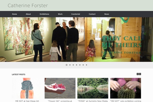 Vantage theme site design template sample