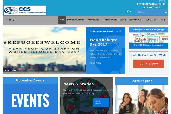 Charity Hub v1.05 theme site design template sample