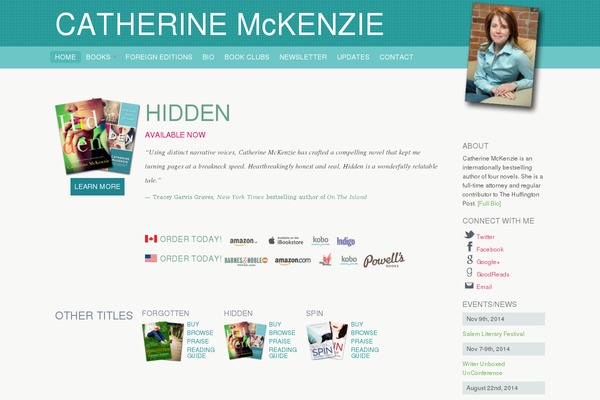 Site using Novelist plugin