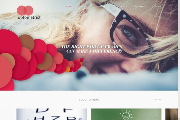 Triplo theme site design template sample