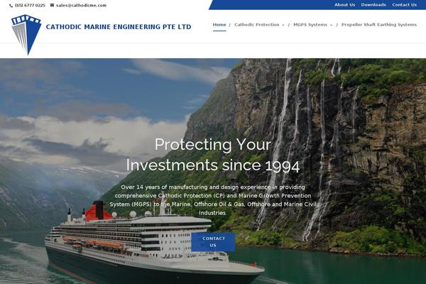 Core theme site design template sample