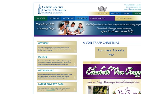 catholic-charities WordPress theme, websites list used catholic-charities theme catholic-charities theme websites examples
