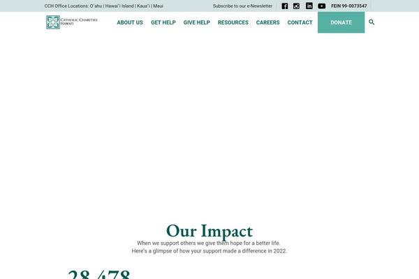 Goodwish theme site design template sample