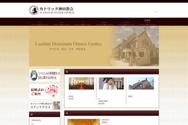 Kc theme site design template sample