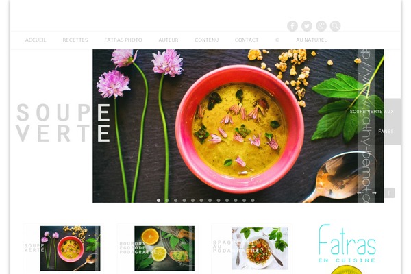 Hestia theme site design template sample