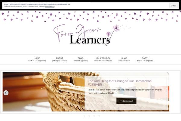 Site using Genesis Simple Share plugin