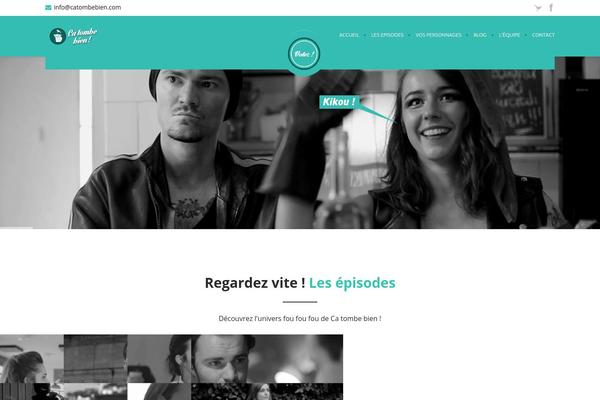 Cherry theme site design template sample