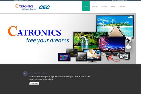 Sapphire theme site design template sample