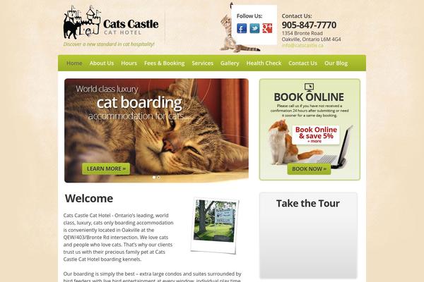 catscastle.ca site used Cats