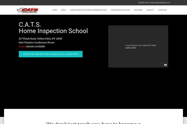 Hestia theme site design template sample
