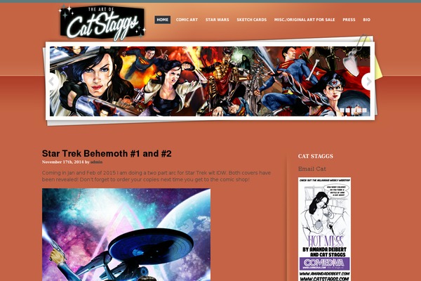 Site using About Me widget plugin