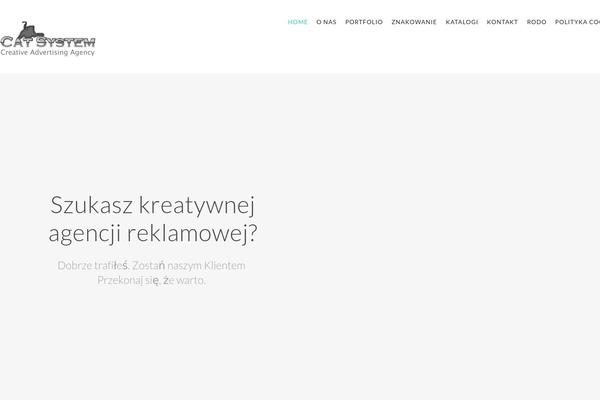The-simple theme site design template sample