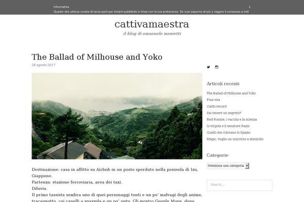 cattivamaestra.it site used Wittgenstein