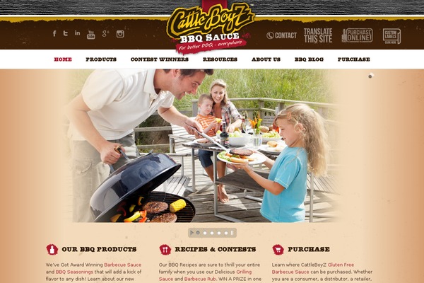 Site using Carousel Slider plugin