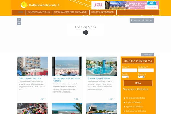 WP Residence theme site design template sample