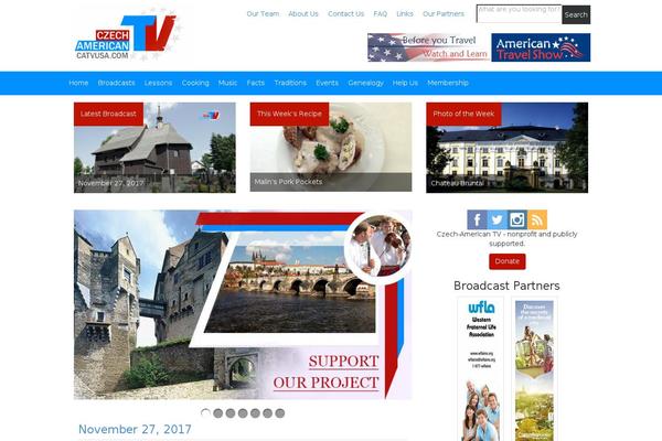 Tv theme site design template sample